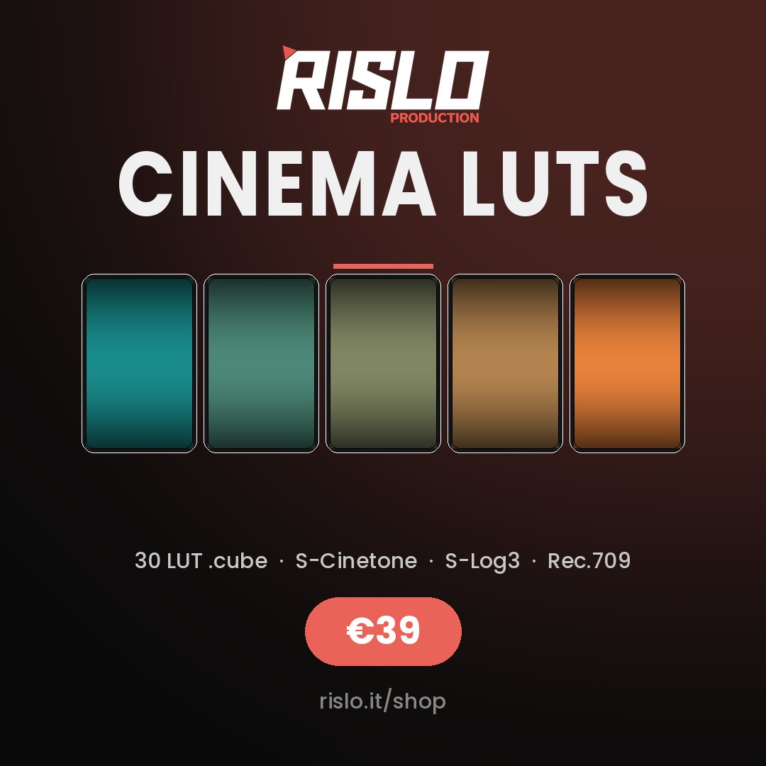 Rislo Cinema LUTs